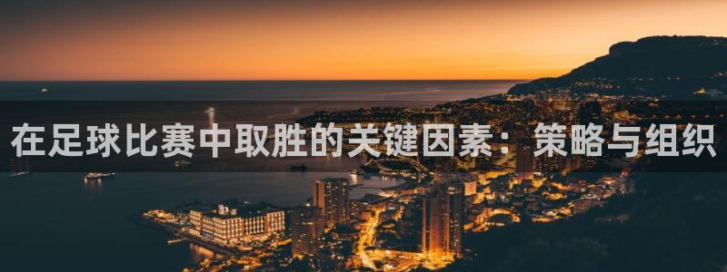在足球比赛中取胜的关键因素：策略与组织