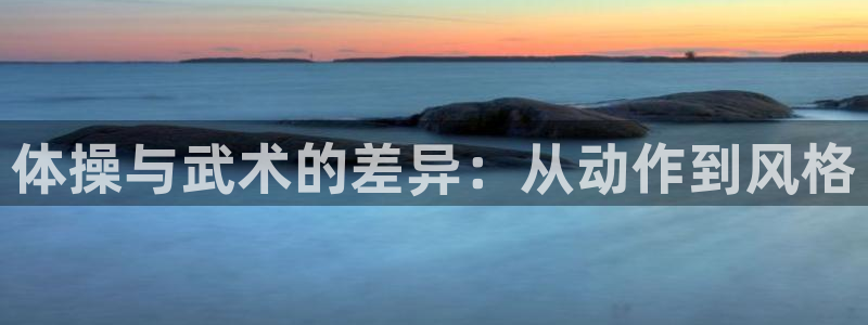 体操与武术的差异：从动作到风格